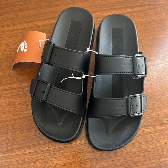 Earthing Women’s Jennifer Synthetic Leather Essential Slide Sandal - Picture 2 of 8